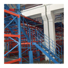 Adjustable Span Medium Duty Shelving Warehouse Steel Mezzanine Floor